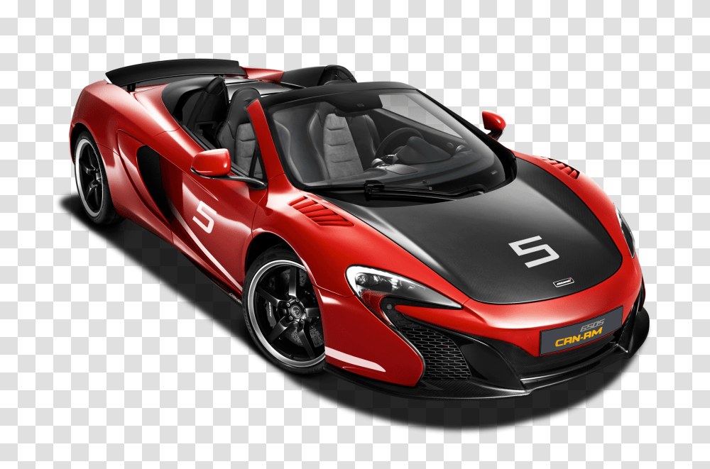 Red McLaren 650S Can Am Race Car Image, Vehicle, Transportation, Automobile, Sports Car Transparent Png