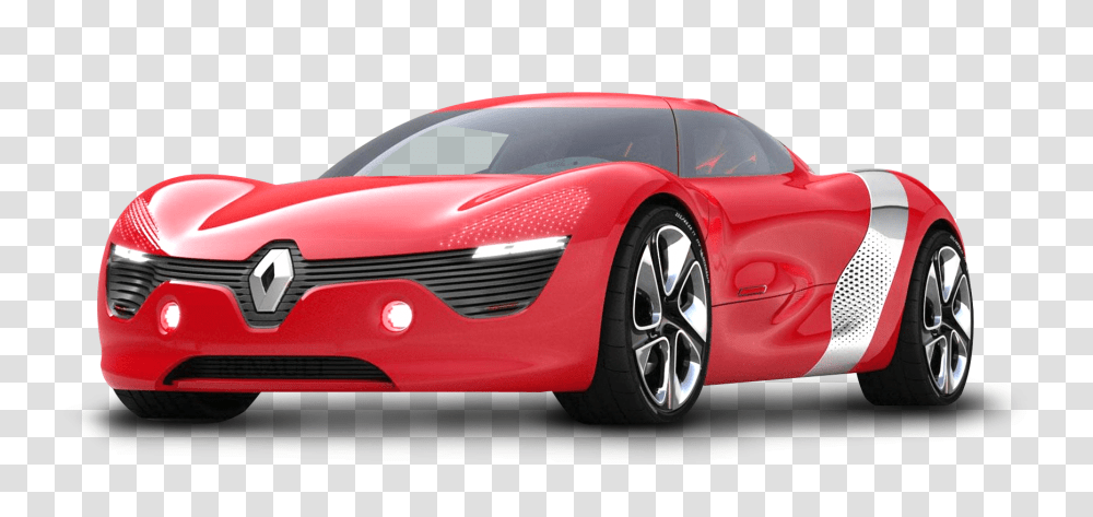 Red Renault DeZir 2 Car Image, Vehicle, Transportation, Automobile, Tire Transparent Png