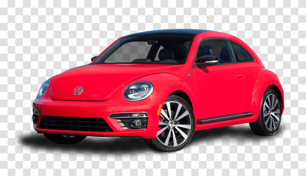 Red Volkswagen Beetle Car Image, Vehicle, Transportation, Automobile, Tire Transparent Png