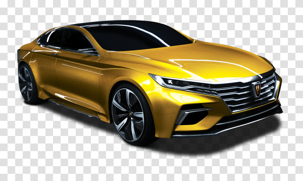 Roewe Vision R Concept Golden Color Image, Car, Vehicle, Transportation, Tire Transparent Png