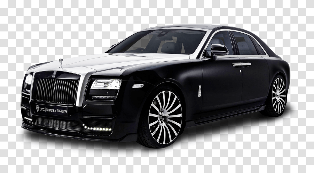 Rolls Royce Ghost Black Car Image, Vehicle, Transportation, Automobile, Sedan Transparent Png