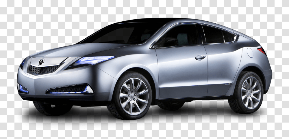 Silver Acura MDX Prototype Car Image, Tire, Spoke, Machine, Vehicle Transparent Png