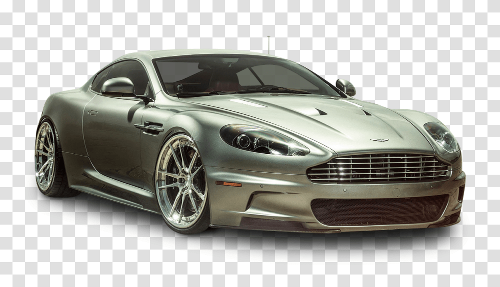 Silver Aston Martin DBS Car Image, Vehicle, Transportation, Automobile, Tire Transparent Png