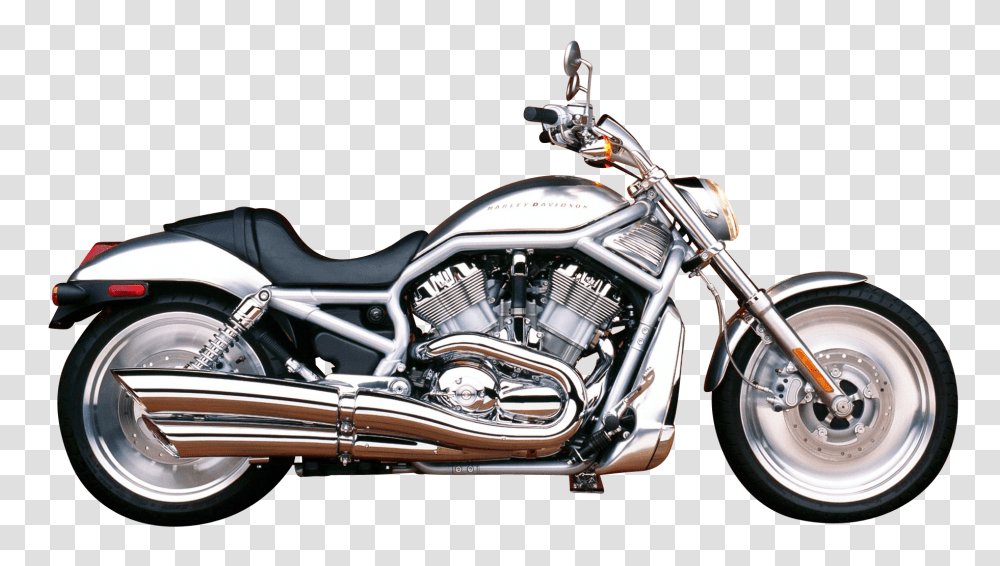Silver Harley Davidson Motorcycle Bike Image, Transport, Vehicle, Transportation, Machine Transparent Png