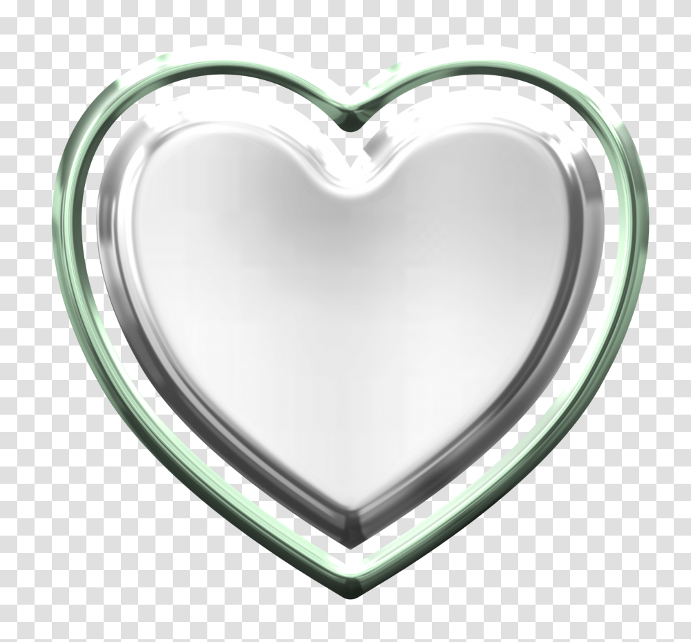 Silver Heart Image, Sink, Mirror Transparent Png