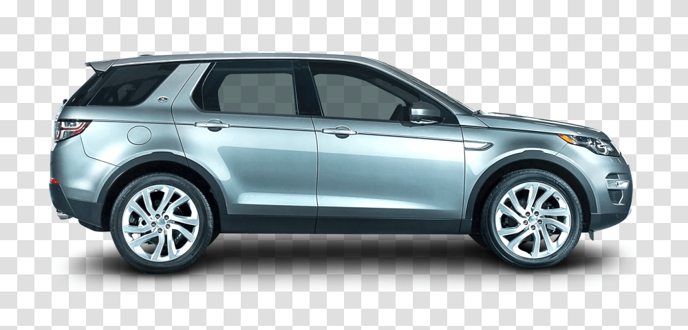 Silver Land Rover Discovery Car Side Image, Sedan, Vehicle, Transportation, Automobile Transparent Png