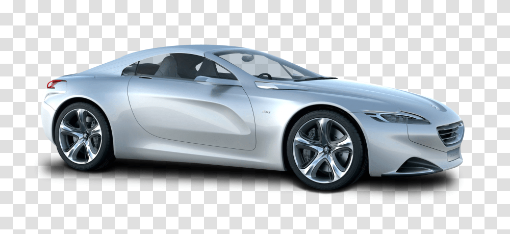 Silver Peugeot SR1 Car Image, Alloy Wheel, Spoke, Machine, Tire Transparent Png