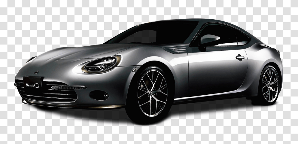 Silver Toyota 86 Style Cb Car Image, Vehicle, Transportation, Tire, Wheel Transparent Png