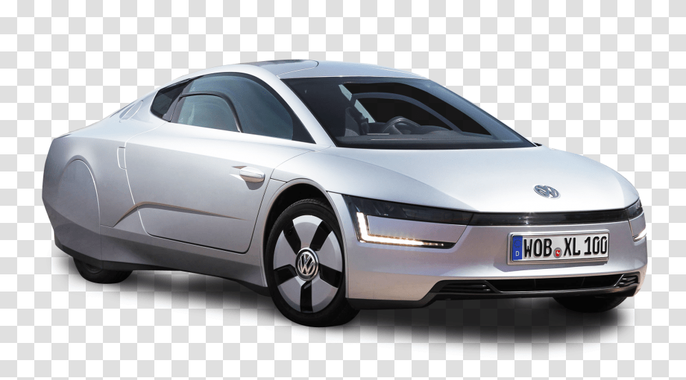 Silver Volkswagen XL1 Car Image, Vehicle, Transportation, Automobile, Tire Transparent Png