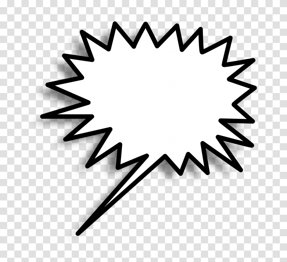 Speech Bubble Image 1, Stencil, Silhouette Transparent Png