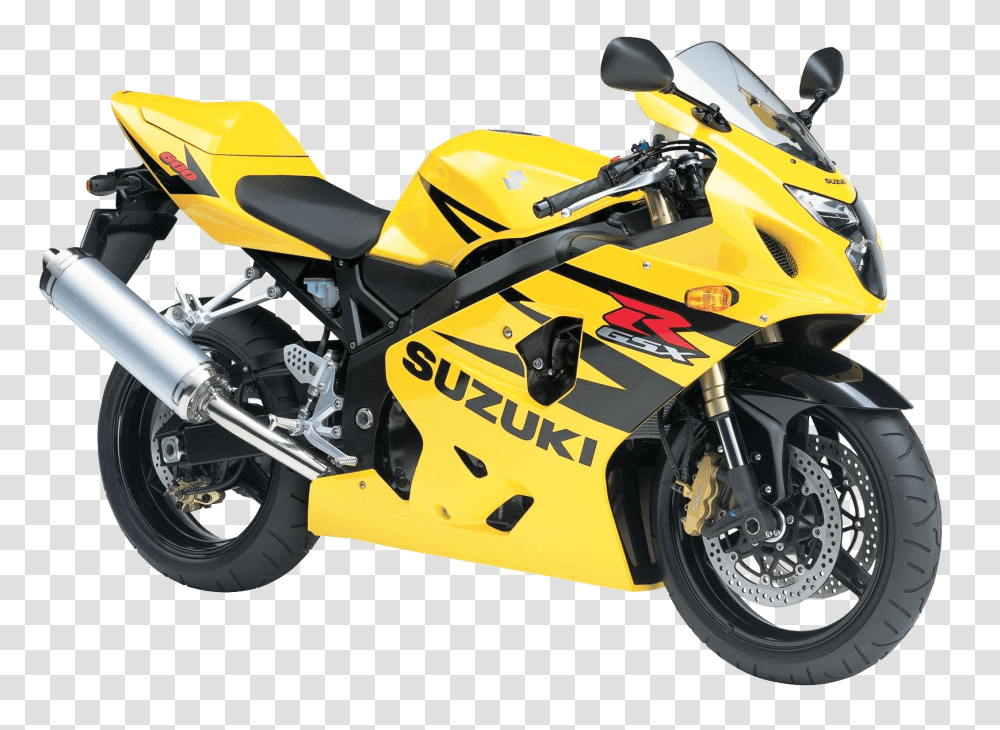 Suzuki GSX R600 Motorcycle Bike Image, Transport, Machine, Lawn Mower, Tool Transparent Png