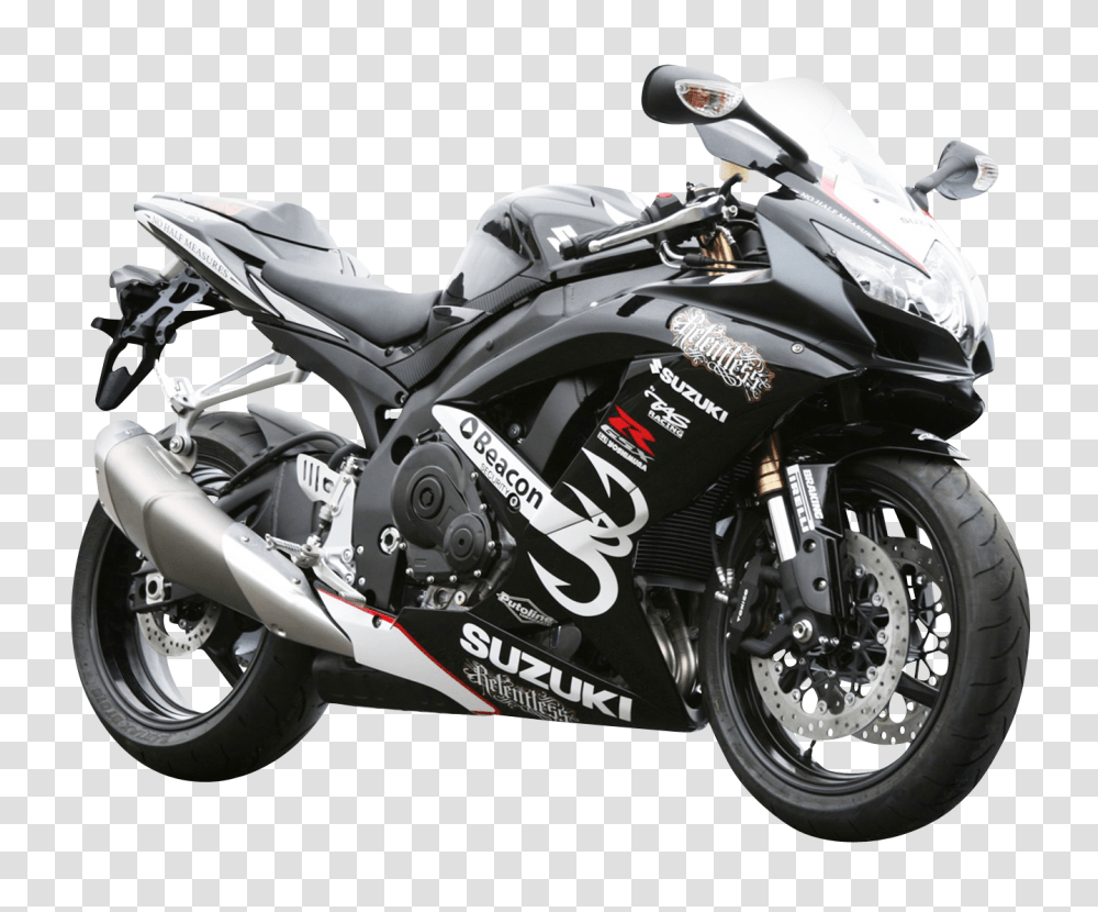 Suzuki GSX R600 Sports Bike Image, Transport, Motorcycle, Vehicle, Transportation Transparent Png