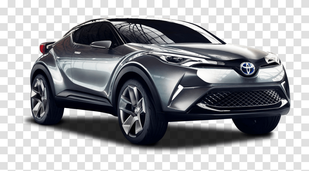 Toyota C HR Grey Car Image, Vehicle, Transportation, Automobile, Suv Transparent Png