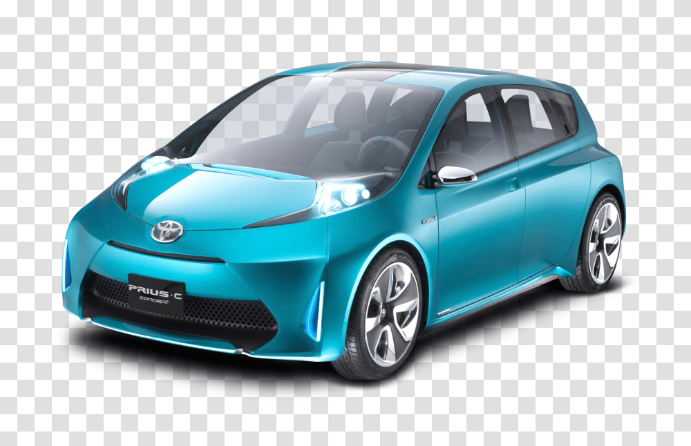 Toyota Prius C Car Image, Vehicle, Transportation, Wheel, Machine Transparent Png