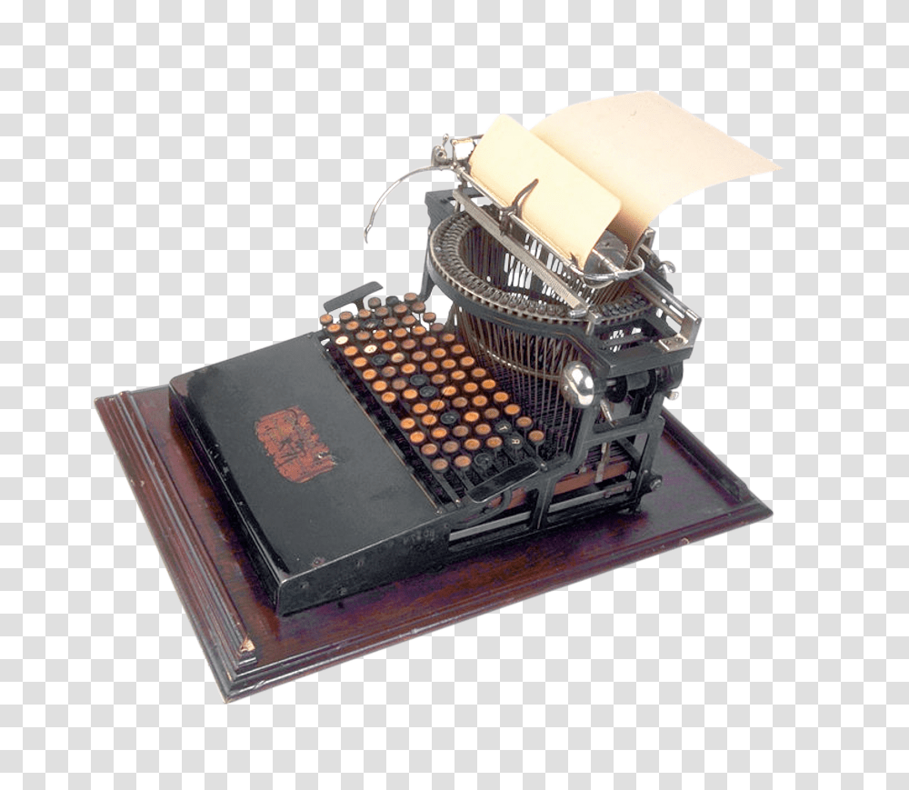 Typewriter Image, Tabletop, Furniture, Machine Transparent Png