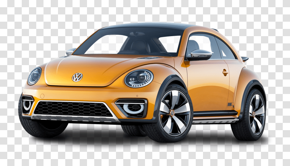 Volkswagen Beetle Dune Orange Car Image, Vehicle, Transportation, Sports Car, Coupe Transparent Png
