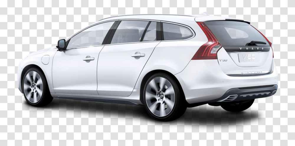 Volvo V60 Hybrid Silver Car Image, Sedan, Vehicle, Transportation, Automobile Transparent Png