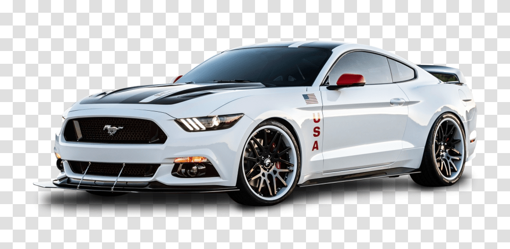 White Ford Mustang Apollo Car Image, Vehicle, Transportation, Automobile, Sports Car Transparent Png