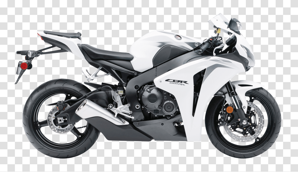 White Honda CBR1000RR Motorcycle Bike Image, Transport, Vehicle, Transportation, Machine Transparent Png