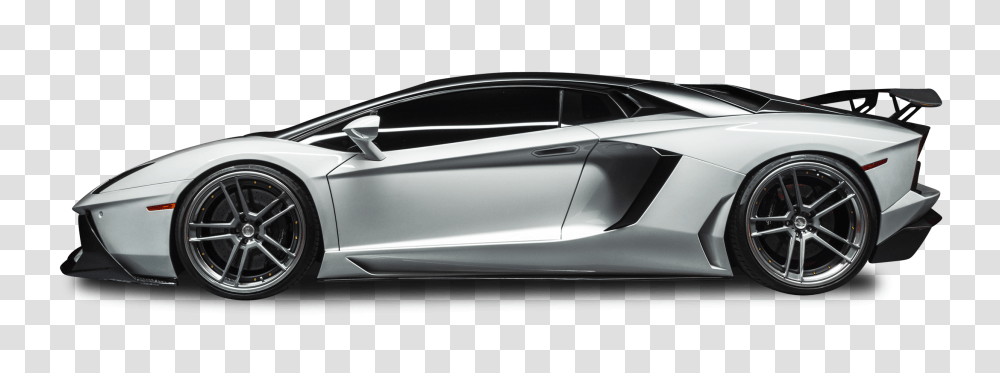 White Lamborghini Aventador LP Car Image, Tire, Wheel, Machine, Vehicle Transparent Png