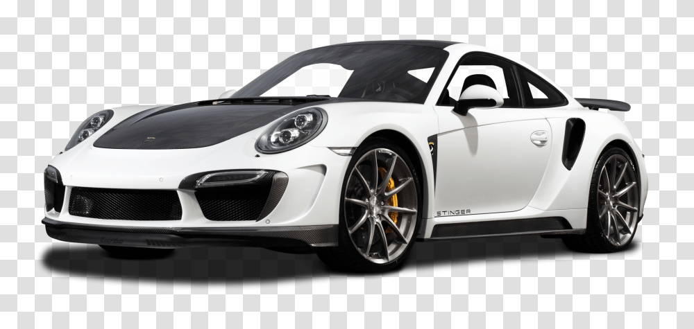 White Porsche 991 Turbo Car Image, Tire, Vehicle, Transportation, Automobile Transparent Png