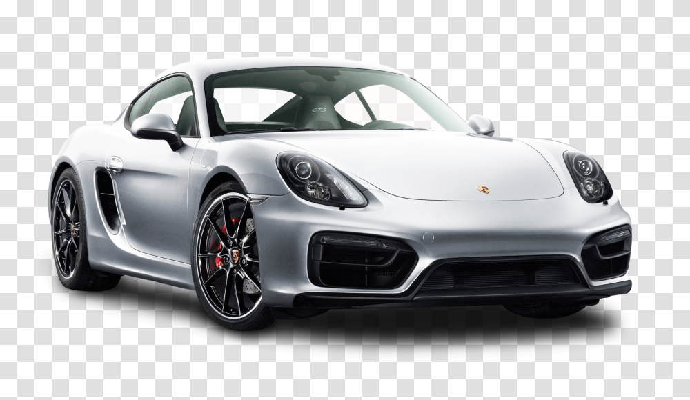 White Porsche Cayman GTS Car Image, Vehicle, Transportation, Automobile, Tire Transparent Png