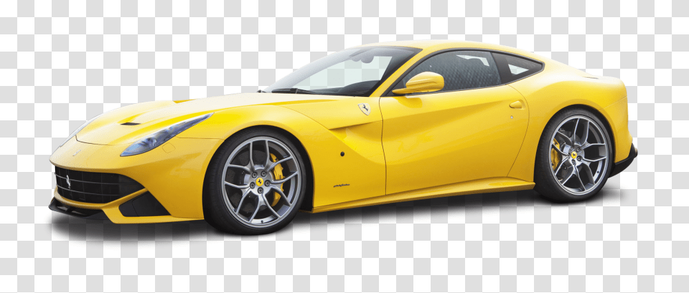 Yellow Ferrari F12berlinetta Car Image, Vehicle, Transportation, Automobile, Spoke Transparent Png
