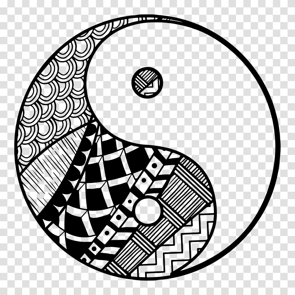 Yin Yang Image, Stencil, First Aid, Cross Transparent Png