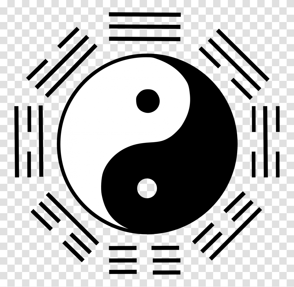 Yin Yang Image, Number, Label Transparent Png