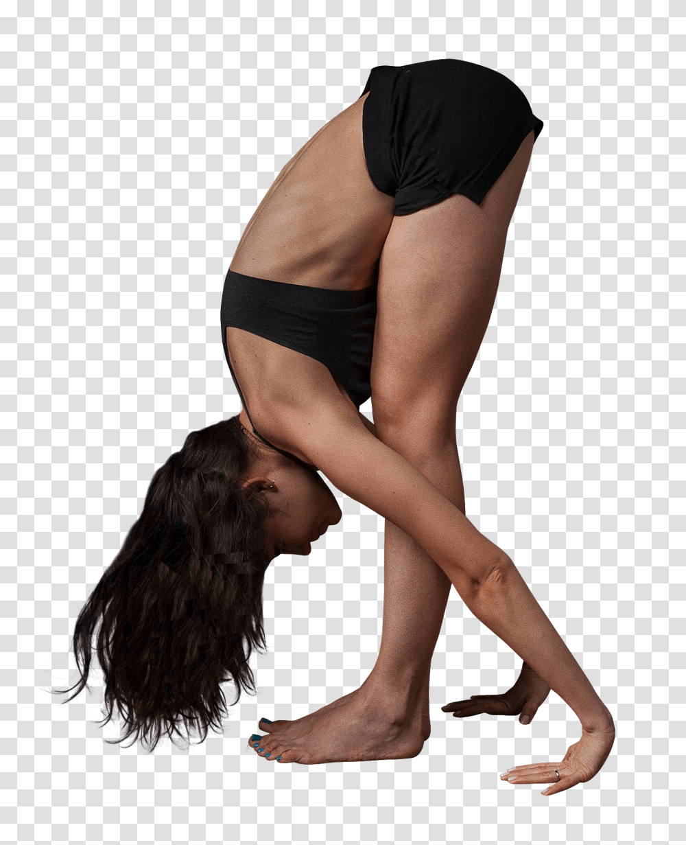 Yoga Image, Person, Pants, Back Transparent Png
