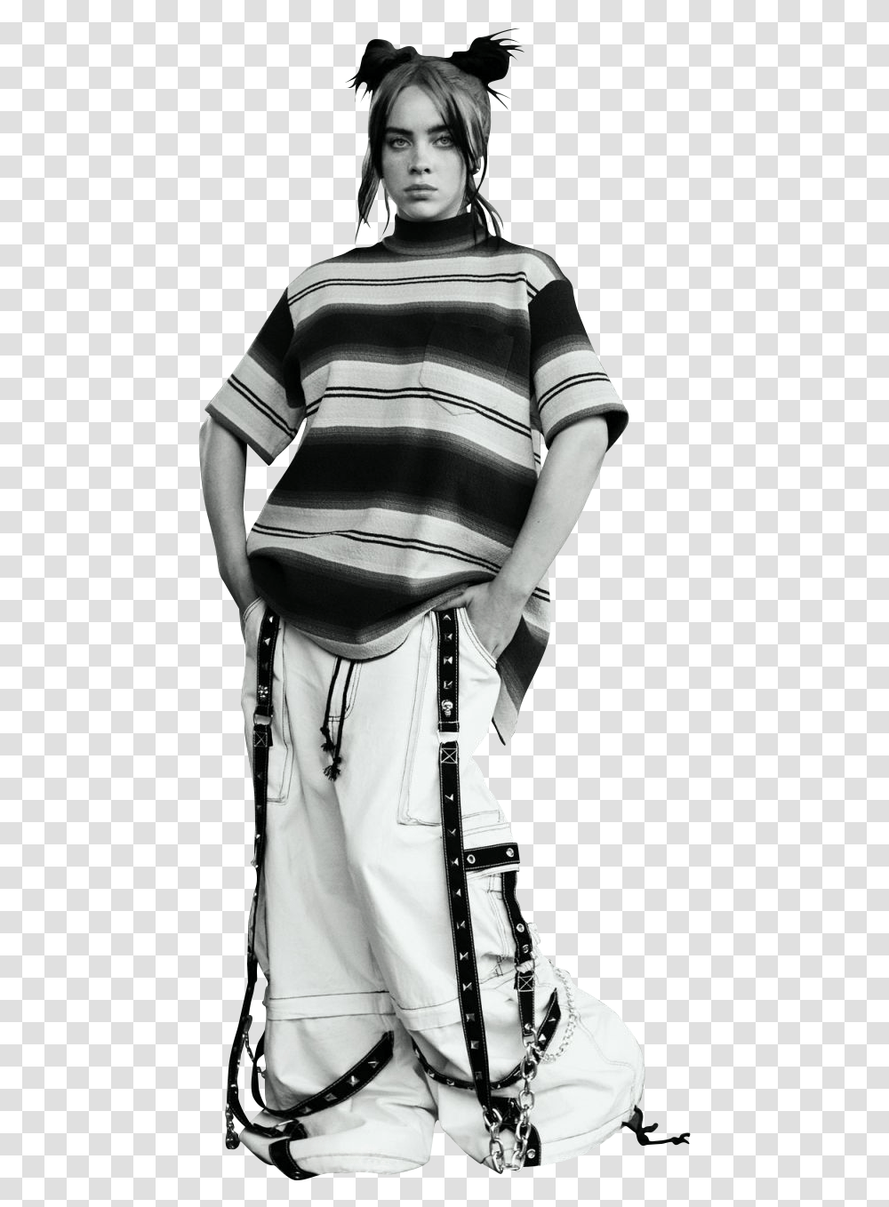 Pngs Billie Eilish Free Downloads Videos Audios Music Billie Eilish China Vogue, Clothing, Person, Fashion, Sleeve Transparent Png