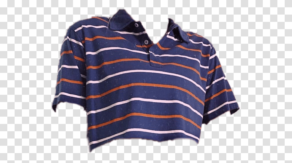 Pngs Shirt Fashion Shirts Stripes Blue Orange Polo Shirt, Apparel, Vest, Lifejacket Transparent Png