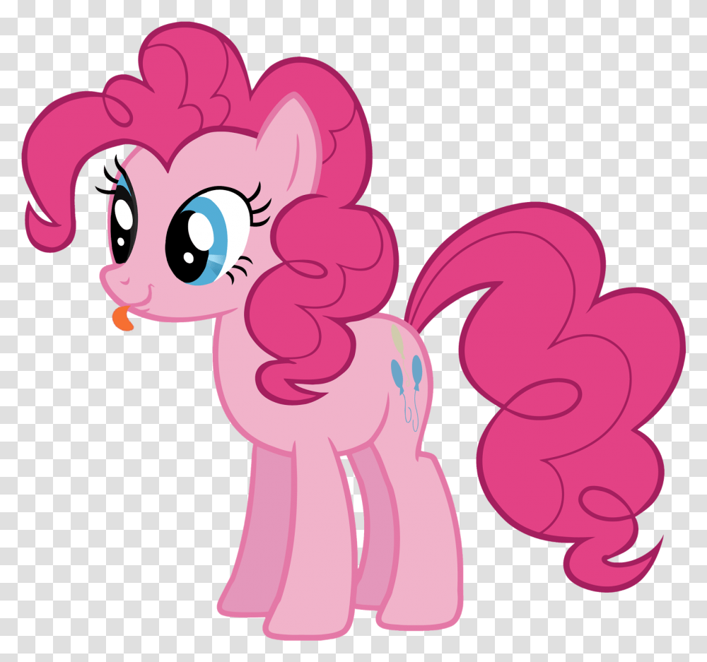 Pngs With Her Tounge Sticking Out My Little Pony Pinkie Pie, Purple, Text, Graphics, Art Transparent Png