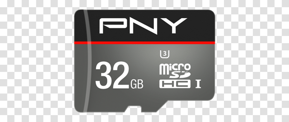 Pny 32gb Microsd Class 10 Memory Card Micro Sd, Number, Word Transparent Png