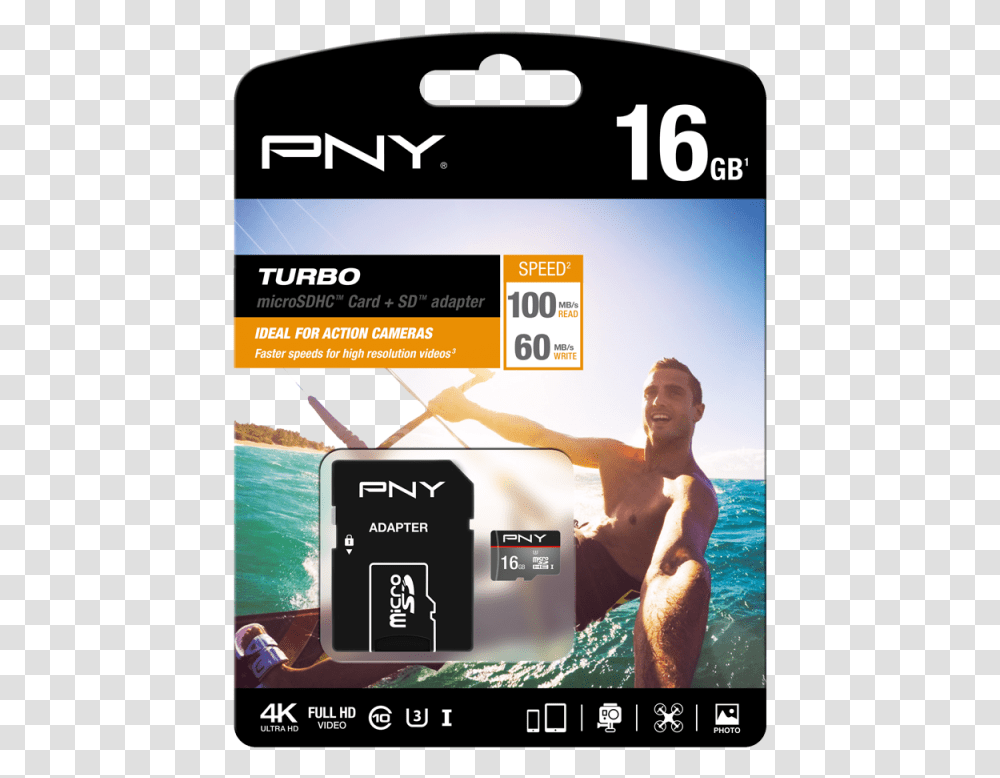Pny 64gb Microsdxc, Person, Flyer, Poster, Paper Transparent Png
