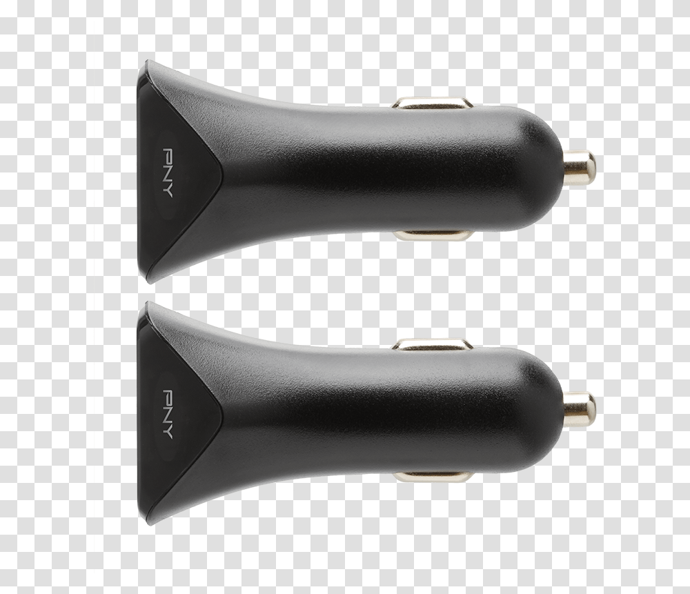 Pny Usb Car Charger Black Sd Cable, Hammer, Tool, Adapter, Blow Dryer Transparent Png