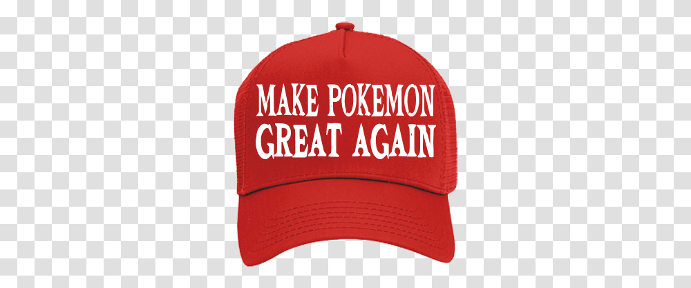 Po Make Pokemon Cotton Front Trucker Hat For Baseball, Clothing, Apparel, Baseball Cap, Text Transparent Png