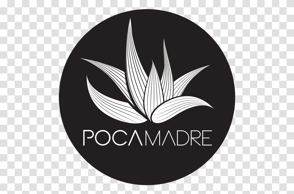 Poca Madre Emblem, Logo, Symbol, Trademark, Plant Transparent Png