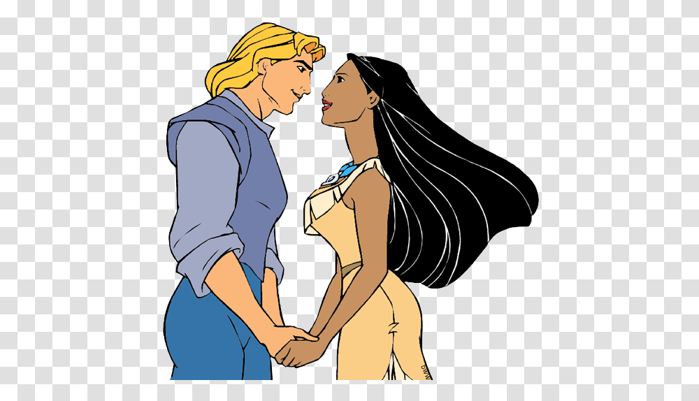 Pocahontas And John Smith Clip Art Disney Clip Art Galore, Person, Human, Hand, Book Transparent Png
