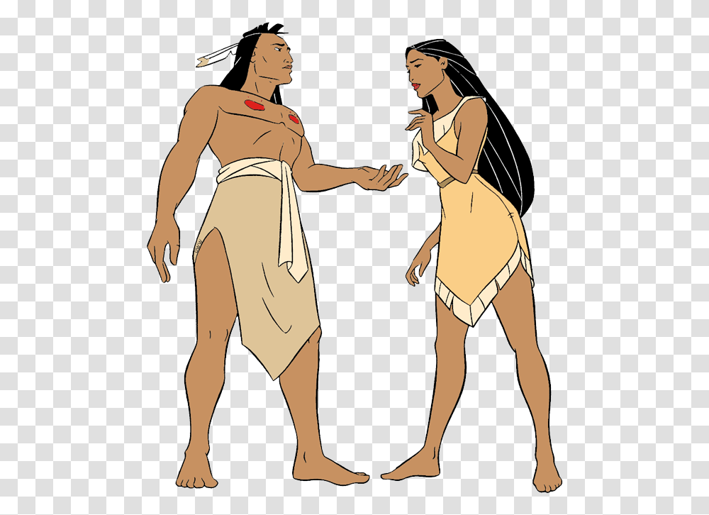 Pocahontas And Nakoma, Person, Hand, Shorts Transparent Png
