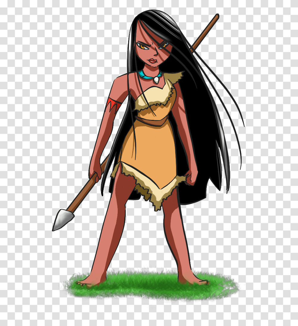 Pocahontas By Fistapology Pocahontas Cartoon, Person, Clothing, Book, Costume Transparent Png