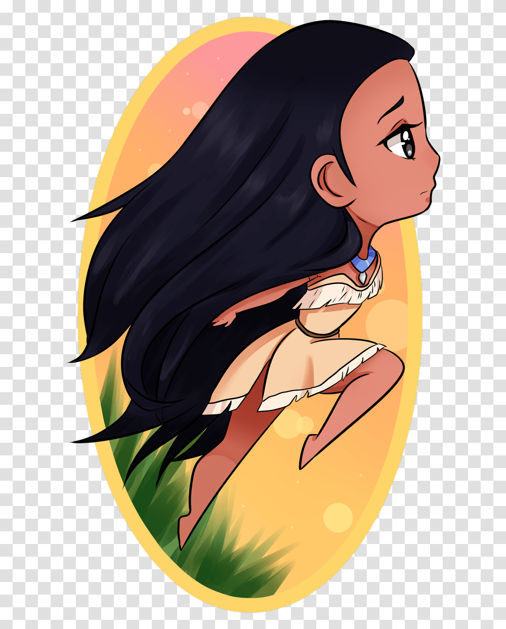 Pocahontas Chibi, Helmet, Skin, Hair Transparent Png