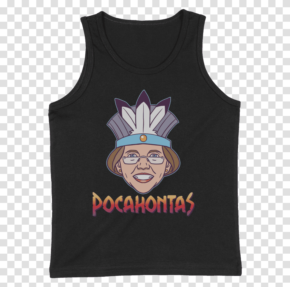 Pocahontas Elizabeth Warren Shirt, Apparel, Tank Top Transparent Png