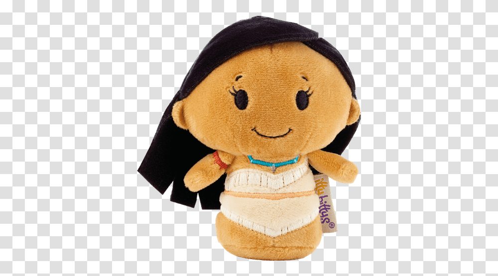 Pocahontas Itty Bitty, Plush, Toy, Teddy Bear, Doll Transparent Png