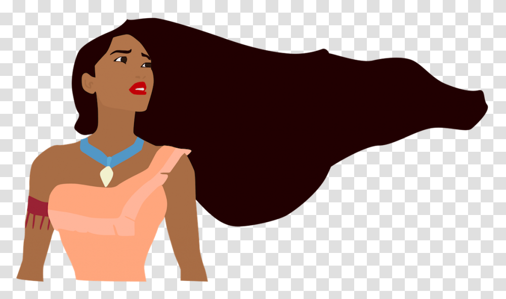 Pocahontas Leaves Pocahontas Disney, Person, Female, People, Face Transparent Png