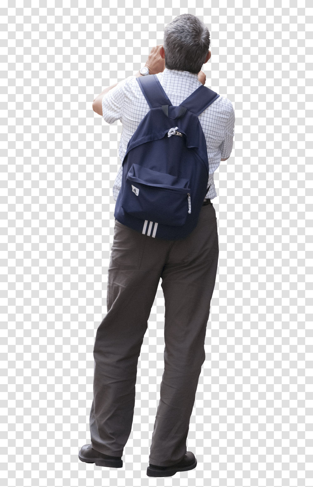 Pocket, Pants, Person, Backpack Transparent Png