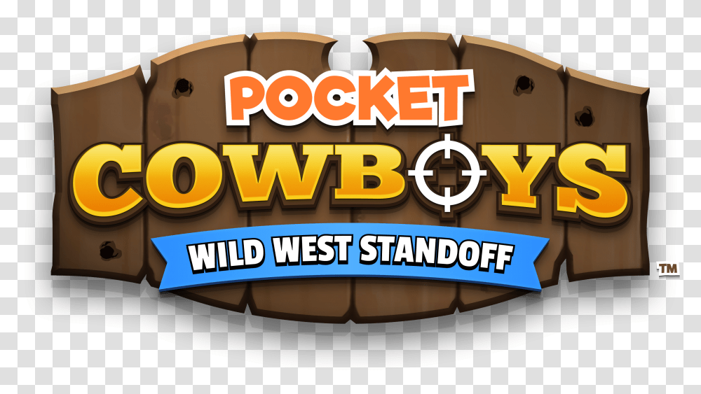 Pocket Cowboys Logo Illustration, Text, Word, Meal, Food Transparent Png