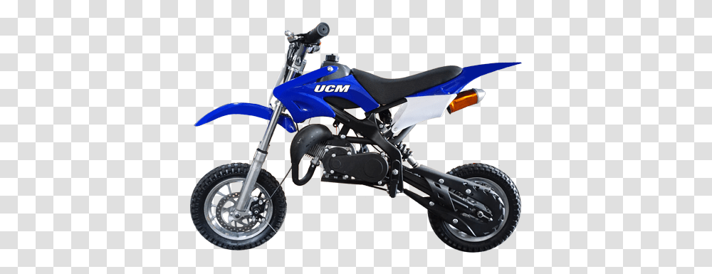 Pocket Dirt Bike 49cc Motorcycle, Vehicle, Transportation, Machine, Spoke Transparent Png