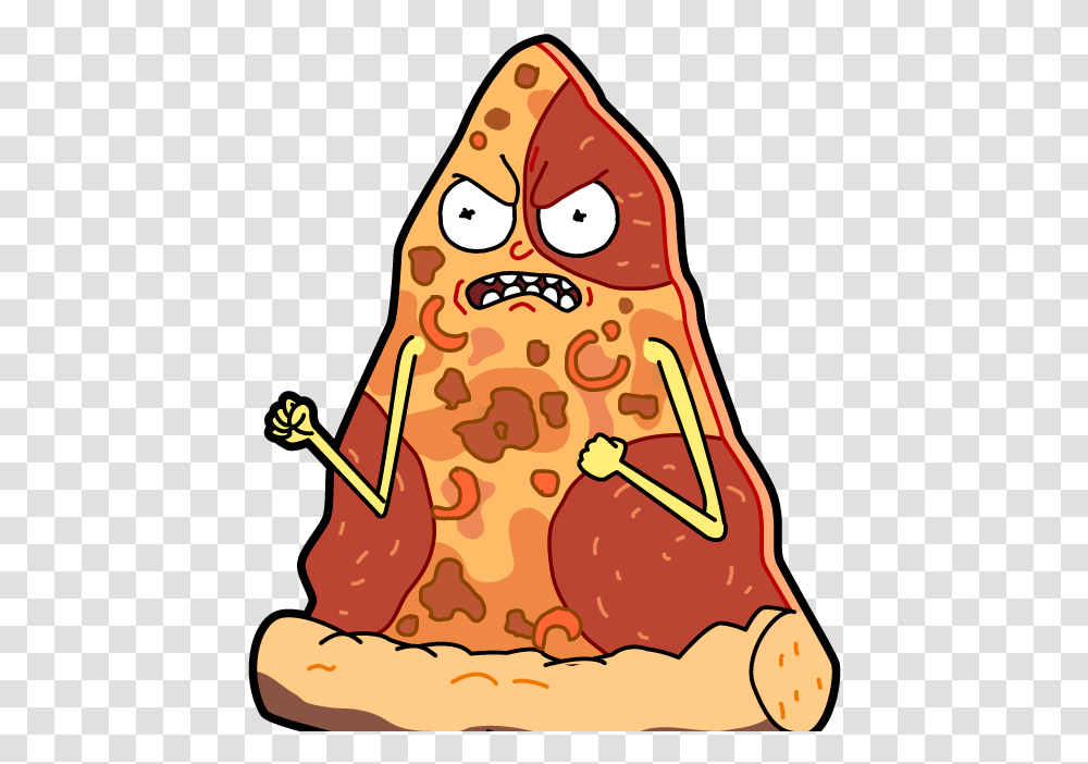 Pocket Mortys Pepperoni Pizza Morty, Food, Sweets, Confectionery, Ketchup Transparent Png