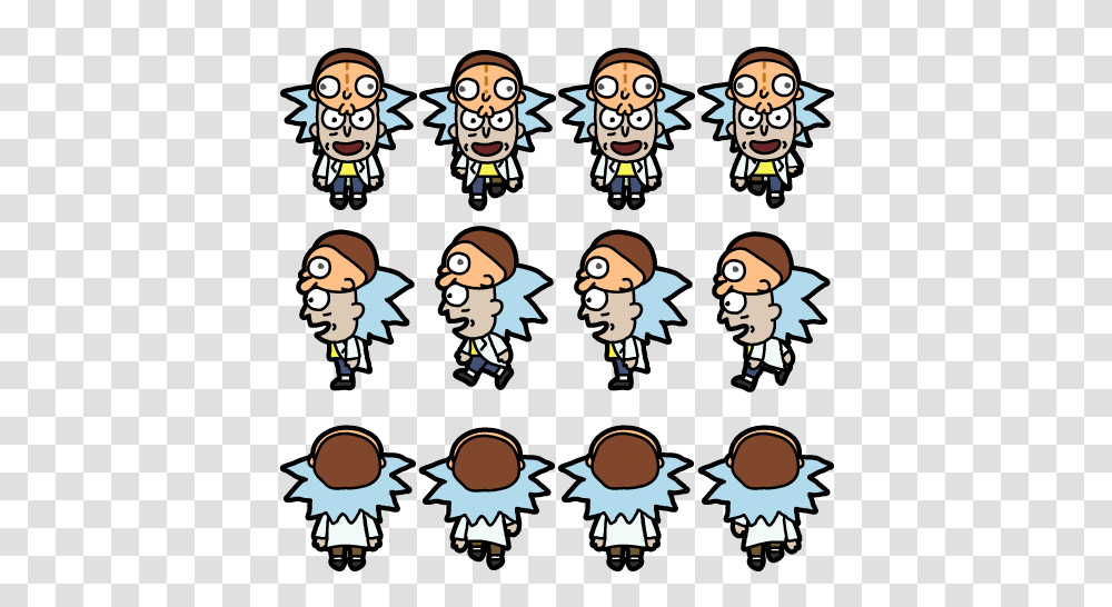 Pocket Mortys, Poster, Crowd Transparent Png